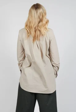 Apuntob Shirts & Blouses^3/4 Button Up Shirt in Sand