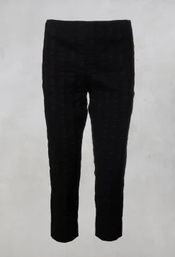 Anett Rostel Co-ords & Suits^3/4 Trousers in Stripe / Navy