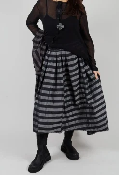 Pluslavie Skirts^A New T Skirt in Stripe