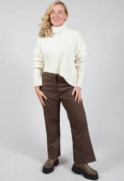 Malloni Jumpers^Abelia Tricot Jumper in Latte
