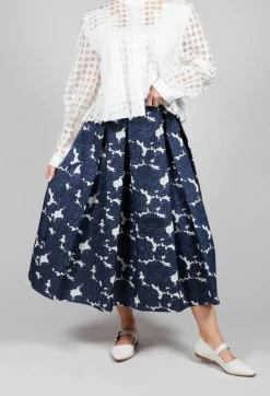 Dea Kudibal Skirts^Abey Skirt in Floral Blue