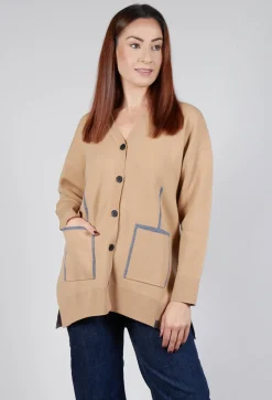 Beatrice B Cardigans^Active Cardigan in Beige