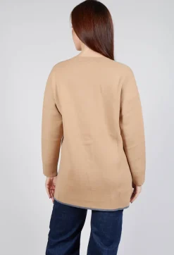 Beatrice B Cardigans^Active Cardigan in Beige