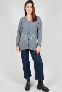 Beatrice B Cardigans^Active Cardigan in Grey