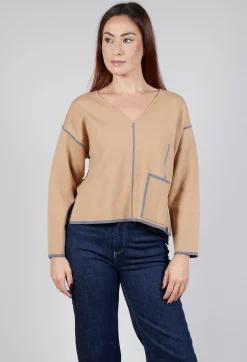 Beatrice B Tops^Active Top in Beige