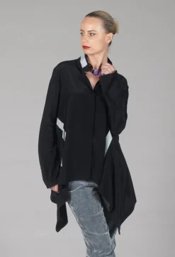 Annette Gortz Shirts & Blouses^Adela Shirt in Black Speckle