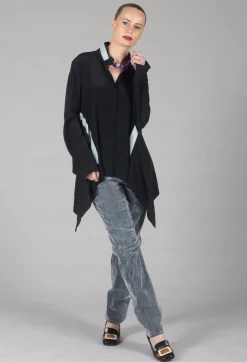 Annette Gortz Shirts & Blouses^Adela Shirt in Black Speckle