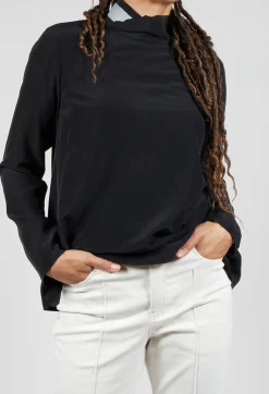 Annette Gortz Tops^Adis Blouse in Black Speckle