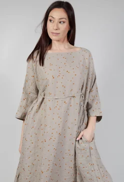 Mama B Dresses^Affresco Ls Dress In Ambra