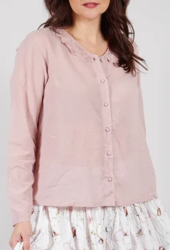 Ewa I Walla Shirts & Blouses^Agna Blouse in Pale Mauve