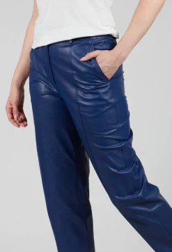 Annette Gortz Trousers^Ago Leather Trouser In Ink