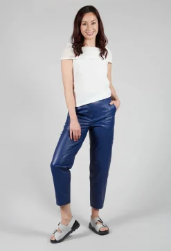 Annette Gortz Trousers^Ago Leather Trouser In Ink