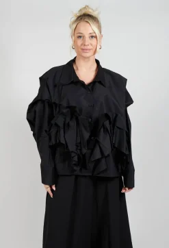 La Vaca Loca Shirts & Blouses^Agosto Shirt in Black