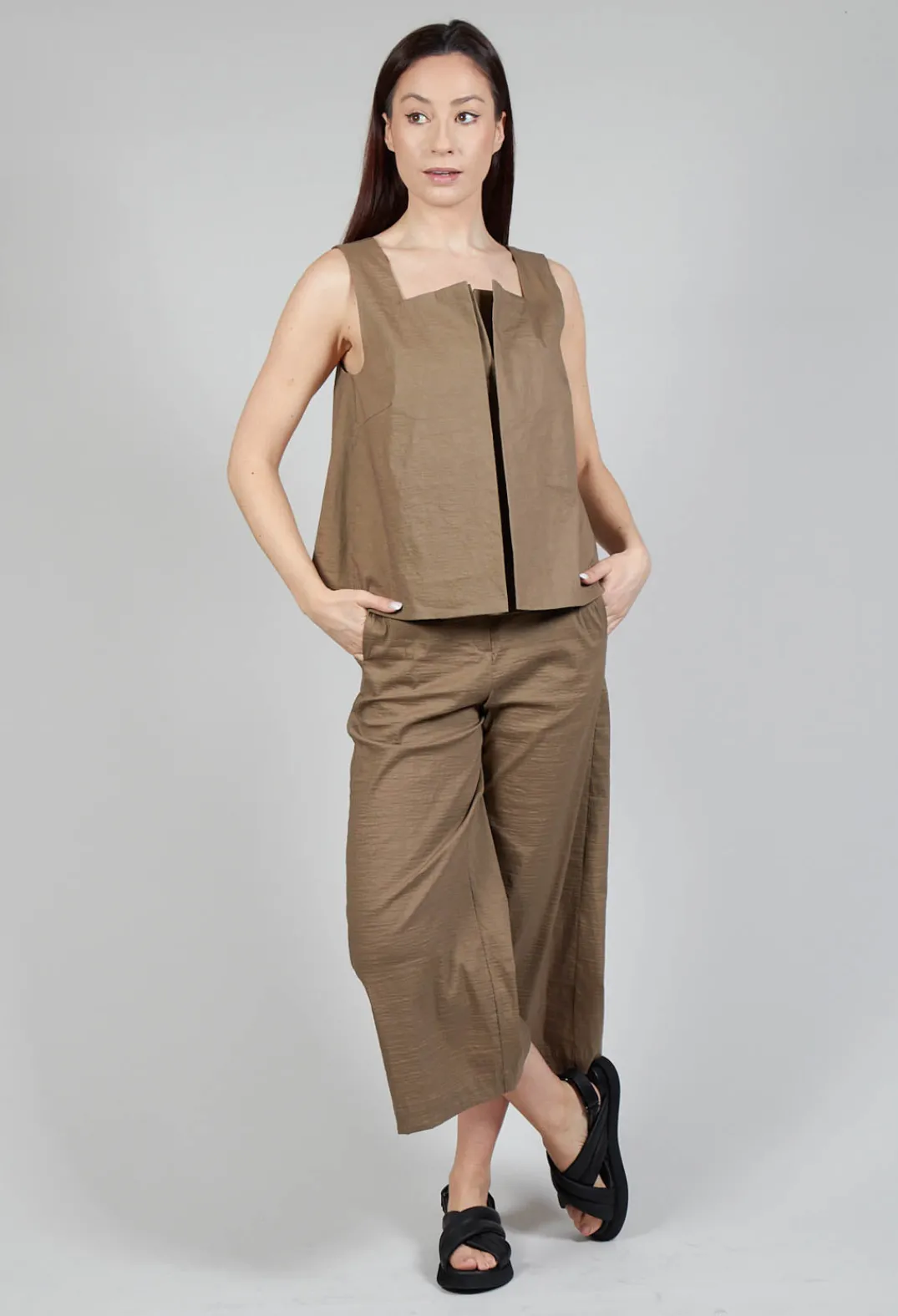 Annette Gortz Tops^Ai Top In Khaki