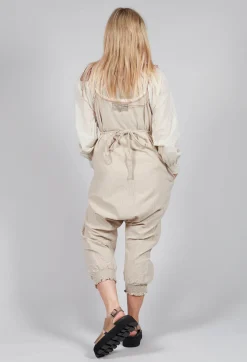 Les Ours Jumpsuits^Alain Jumpsuit in Striped Linen