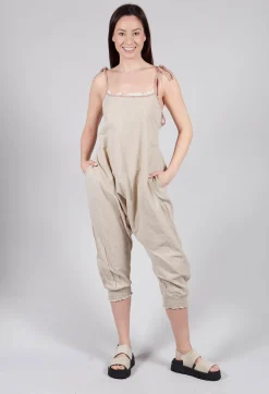 Les Ours Jumpsuits^Alain Jumpsuit in Striped Linen
