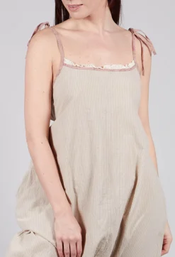Les Ours Jumpsuits^Alain Jumpsuit in Striped Linen