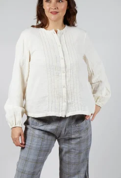 Ewa I Walla Tops^Aletta Top in Cream