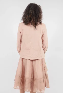 Ewa I Walla Tops^Aletta Top in Taupe