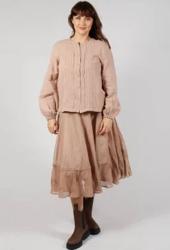 Ewa I Walla Tops^Aletta Top in Taupe