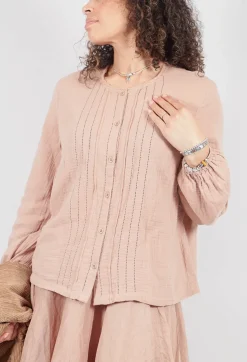 Ewa I Walla Tops^Aletta Top in Taupe