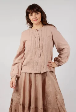 Ewa I Walla Tops^Aletta Top in Taupe