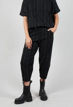 Mama B Trousers^Alicia J Trousers in Nero