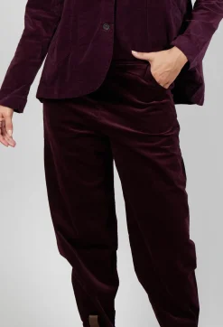 Mama B Trousers^Alicia V Trousers in Uva