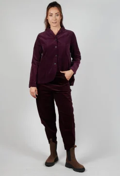 Mama B Trousers^Alicia V Trousers in Uva
