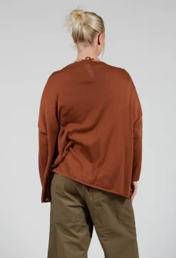 Album Di Famiglia Cardigans^A-Line Cardigan in Pottery