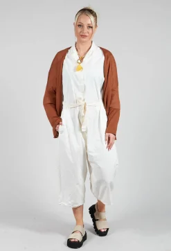 Album Di Famiglia Cardigans^A-Line Cardigan in Pottery