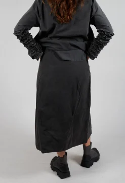 Amici Skirts^A-Line Skirt in Pewter