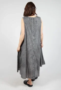 Rundholz Black Label Dresses^A-Line Sleeveless Dress in Black Cloud