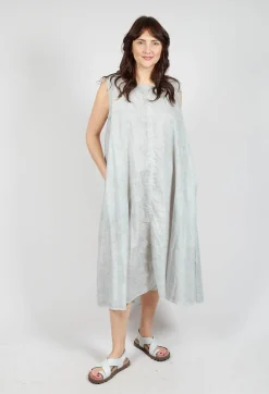 Rundholz Black Label Dresses^A-Line Sleeveless Dress in Grey Cloud