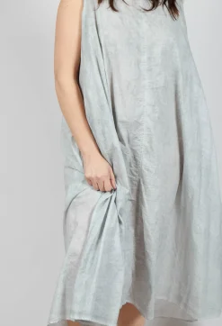 Rundholz Black Label Dresses^A-Line Sleeveless Dress in Grey Cloud