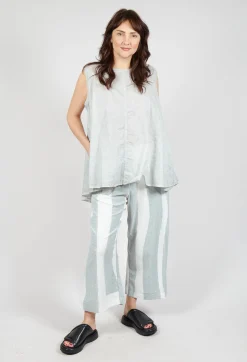 Rundholz Black Label Tops^A-Line Sleeveless Top in Grey Cloud