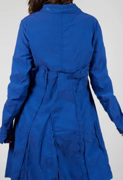 Rundholz Dip Coats^A-Line Structured Coat in Royal