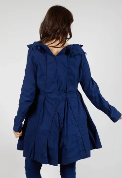 Rundholz Dip Coats^A-Line Structured Jacket in Ocean