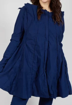 Rundholz Dip Coats^A-Line Structured Jacket in Ocean