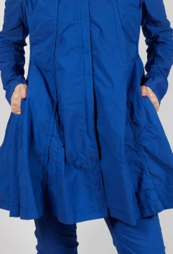 Rundholz Dip Coats^A-Line Structured Jacket in Royal