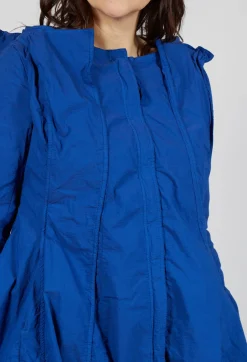Rundholz Dip Coats^A-Line Structured Jacket in Royal