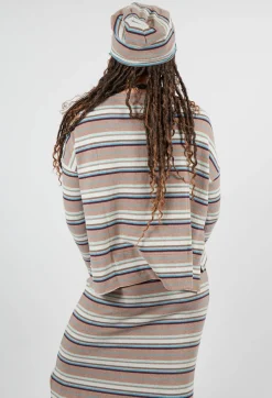 Mama B Jumpers^Alison Jumper in Alpaca Stripe