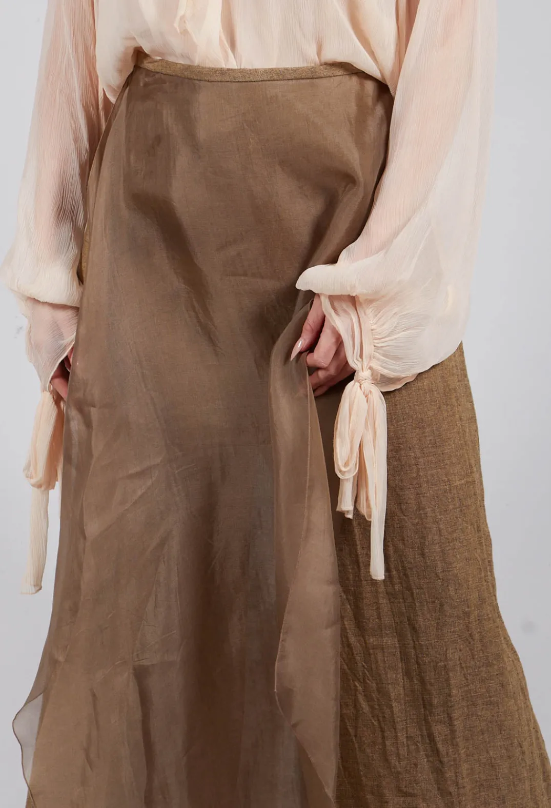 T.ba Skirts^Allegro Skirt in Gold
