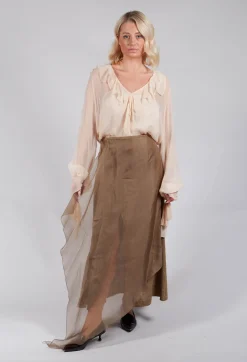 T.ba Skirts^Allegro Skirt in Gold