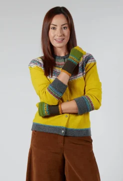 Eribe Gloves^Alloa Fingerless Gloves in October