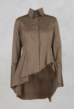 BALOSSA Shirts & Blouses^Alma Shirt in Olive