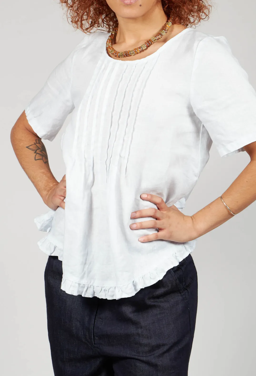 Mes Soeurs u0026 Moi Tops^Alouette Top in Perle