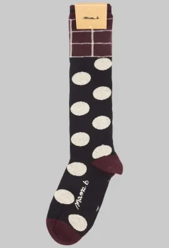 Mama B Socks^Alto T Socks in Nero and Iron