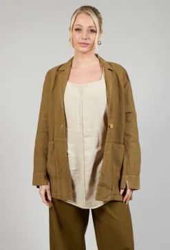 Elemente Clemente Jackets^Ambato Blazer in Kaki