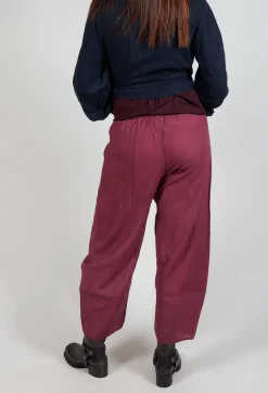 Eka Trousers^Ambra Trousers in Wine